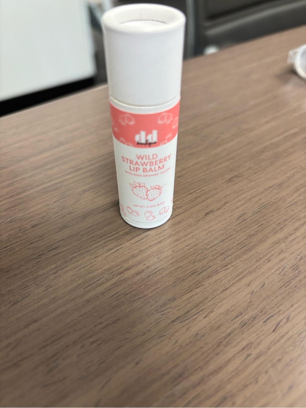 Be Well Wild Strawberry Tallow Lip Balm - Hydrating Lip Care